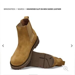 NIB Birkenstock Highwood Slip on Men’s Boots